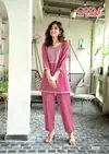 Vama Vol 3 By Ossm Viscos Vetican Silk Embroidery Co Ord Set Orders In India